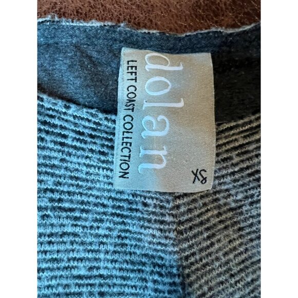 Anthropologie Dolan Piper Striped Pleated Dress Gray XS EUC - Picture 7 of 7